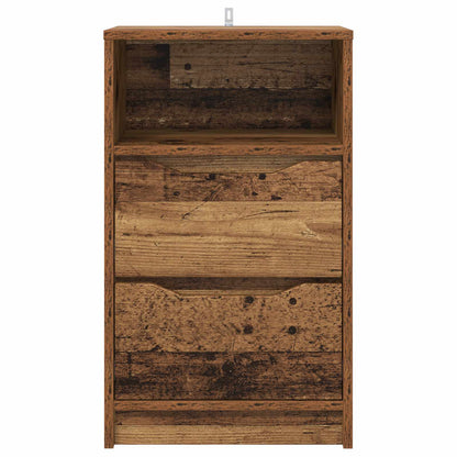vidaXL Bedside Table Old Wood 40 x 30 x 467 cm Engineered Wood 6