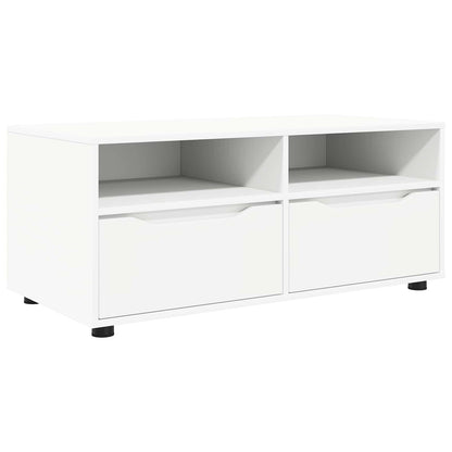 TV Cabinet 100 x 48 x 43 cm Engineered Wood White