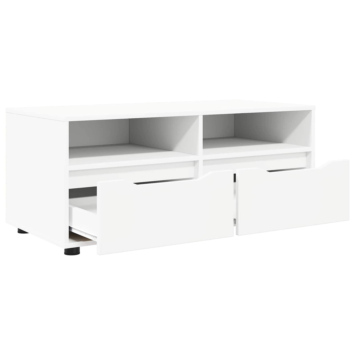 TV Cabinet 100 x 48 x 43 cm Engineered Wood White