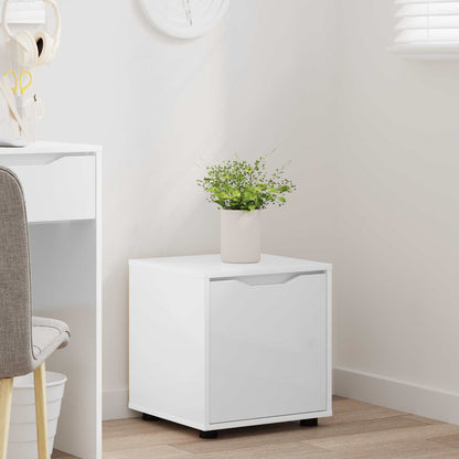 vidaXL Bathroom Cabinet 40.5 x 40 x 44 cm Engineered Wood White 5