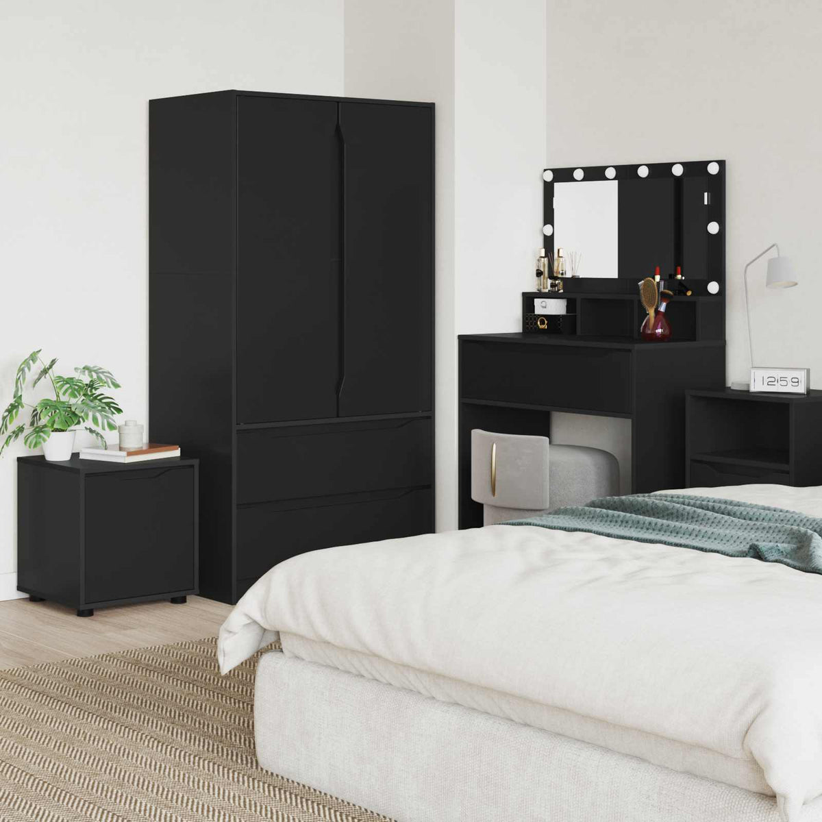 vidaXL Bathroom Cabinet 40.5 x 40 x 44 cm Engineered Wood
