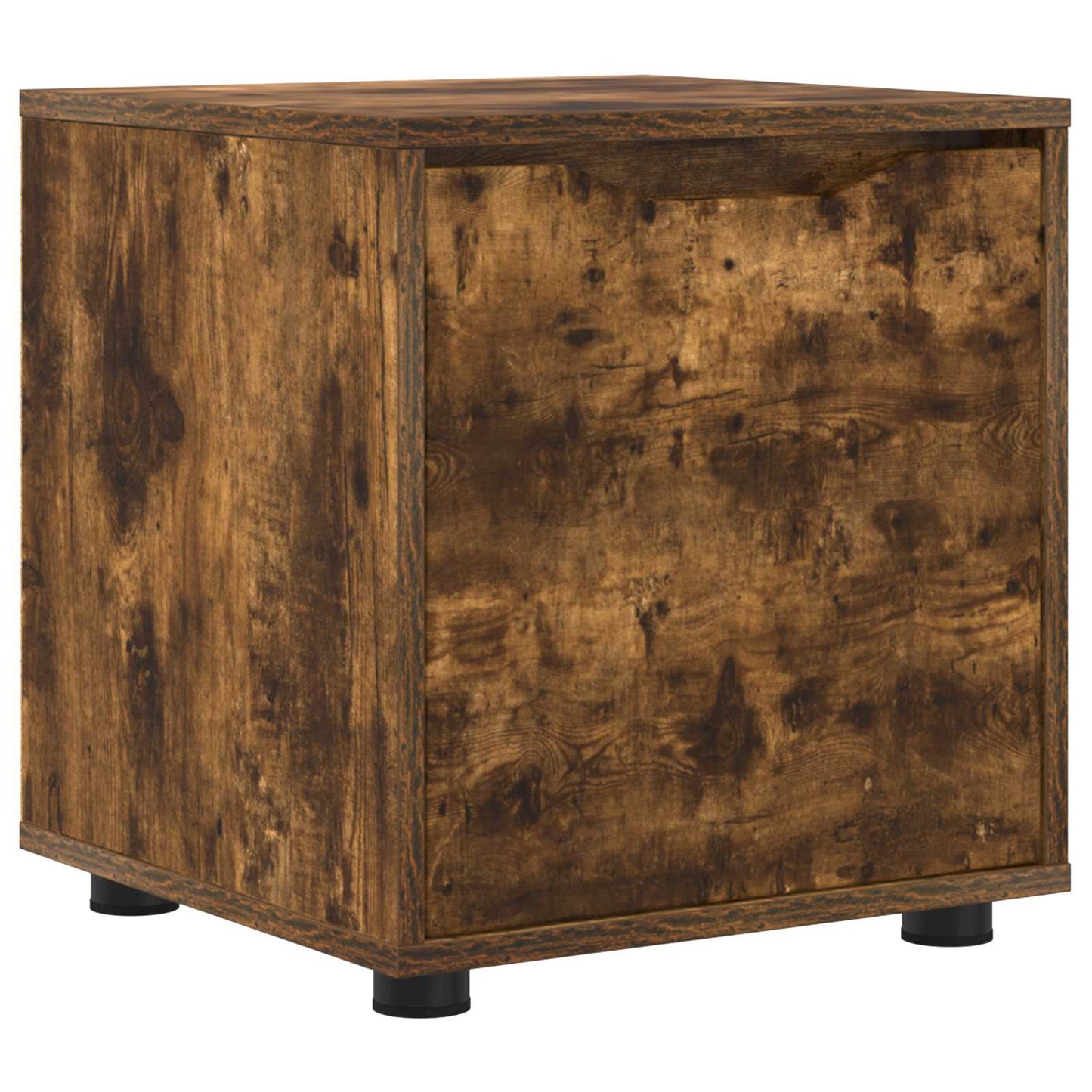 vidaXL Bathroom Cabinet 40.5 x 40 x 44 cm Engineered Wood Smoked Oak 2