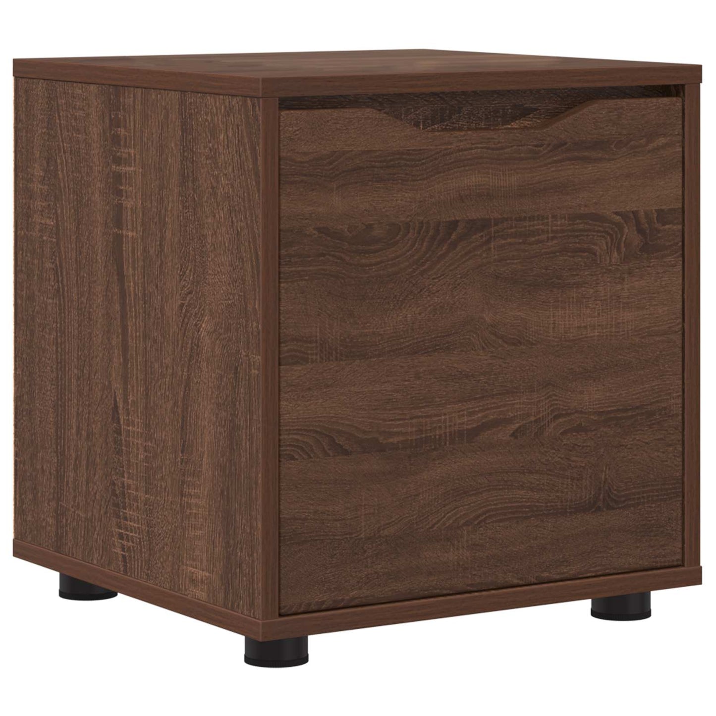 vidaXL Bathroom Cabinet 40.5 x 40 x 44 cm Engineered Wood Brown Oak 2