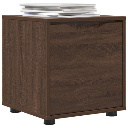 vidaXL Bathroom Cabinet 40.5 x 40 x 44 cm Engineered Wood Brown Oak 3