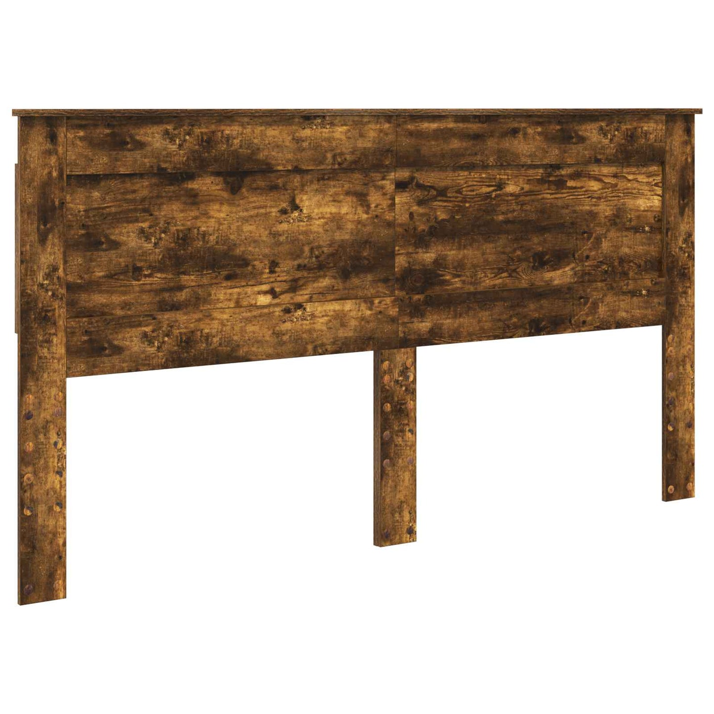 vidaXL Headboard Smoked Oak Engineered Wood 2