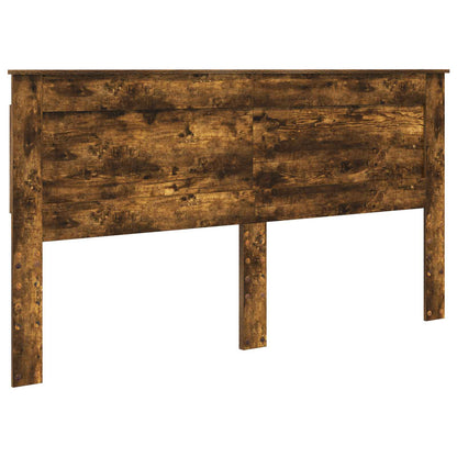 vidaXL Headboard Smoked Oak Engineered Wood 2