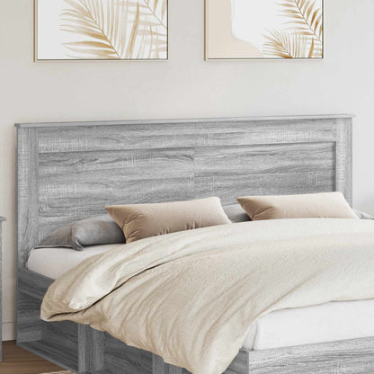 vidaXL Headboard Grey Sonoma Engineered Wood 1