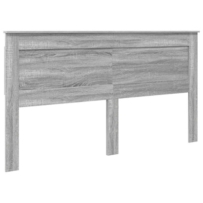 vidaXL Headboard Grey Sonoma Engineered Wood 2