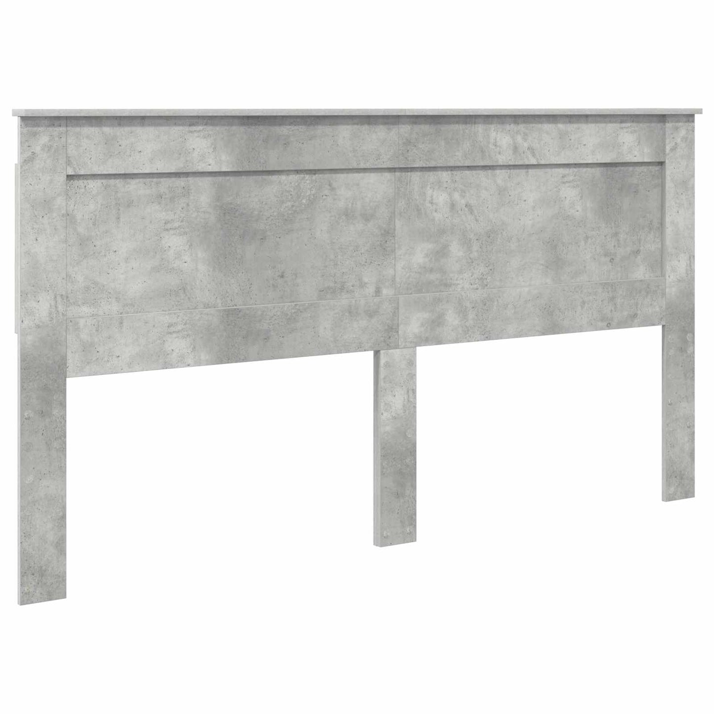 vidaXL Headboard Concrete Grey Engineered Wood 2