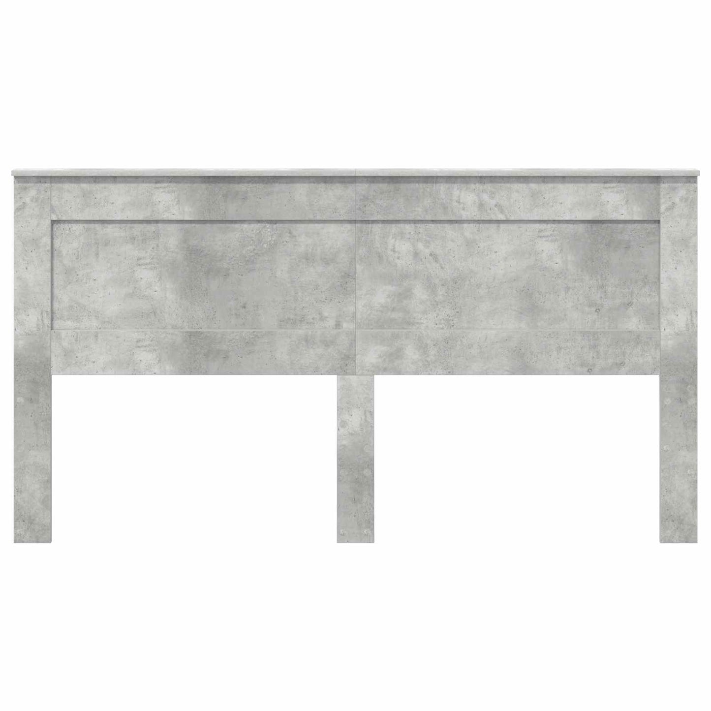 vidaXL Headboard Concrete Grey Engineered Wood 4