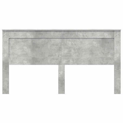 vidaXL Headboard Concrete Grey Engineered Wood 4