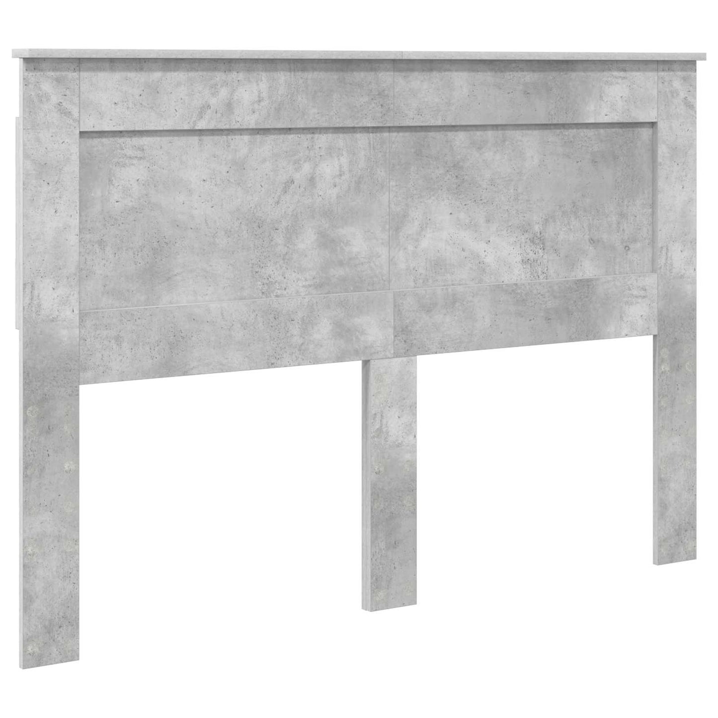 vidaXL Headboard Concrete Grey Engineered Wood 2
