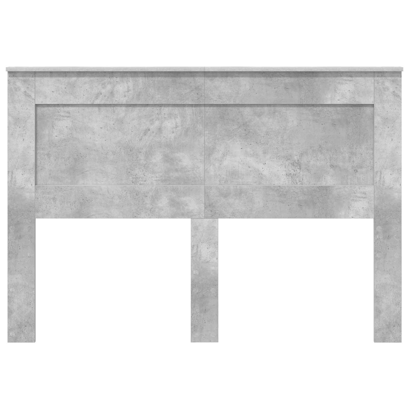 vidaXL Headboard Concrete Grey Engineered Wood 4