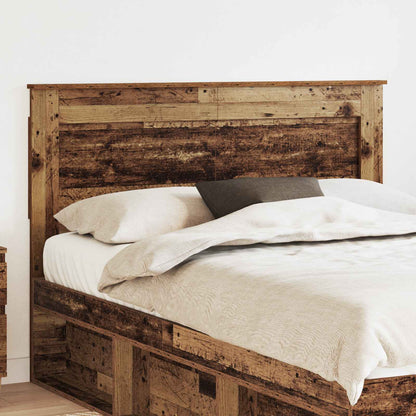 vidaXL Headboard Old Wood Engineered Wood 1