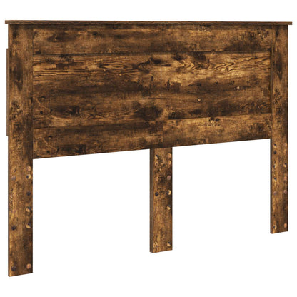 vidaXL Headboard Smoked Oak Engineered Wood 2