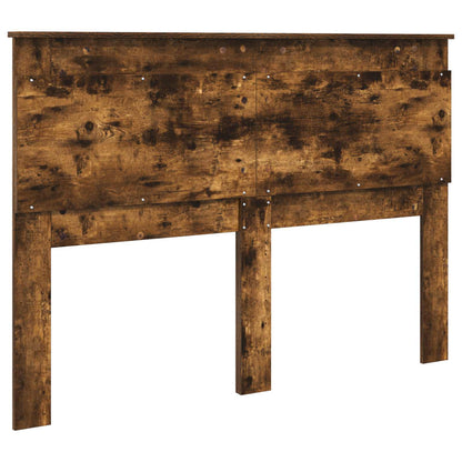vidaXL Headboard Smoked Oak Engineered Wood 6