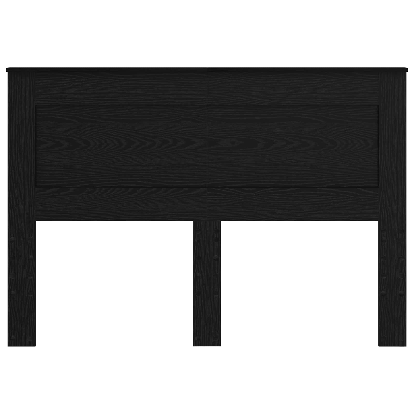 vidaXL Headboard Black Oak Engineered Wood 4