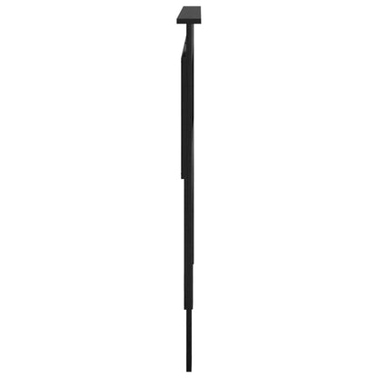 vidaXL Headboard Black Oak Engineered Wood 5