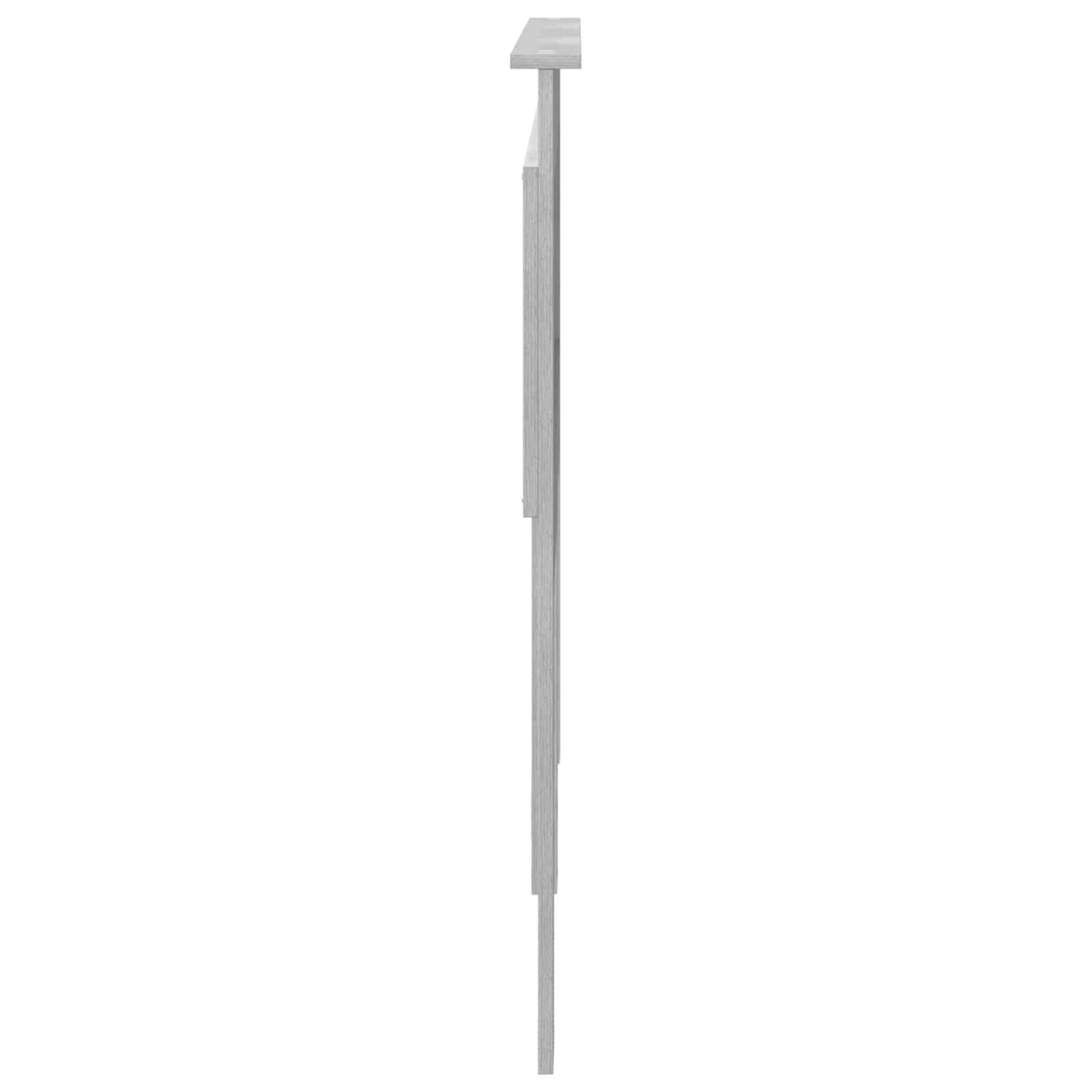 vidaXL Headboard Grey Sonoma Engineered Wood 5