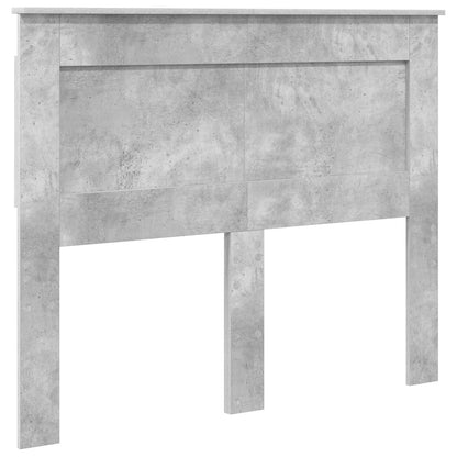 vidaXL Headboard Concrete Grey Engineered Wood 2