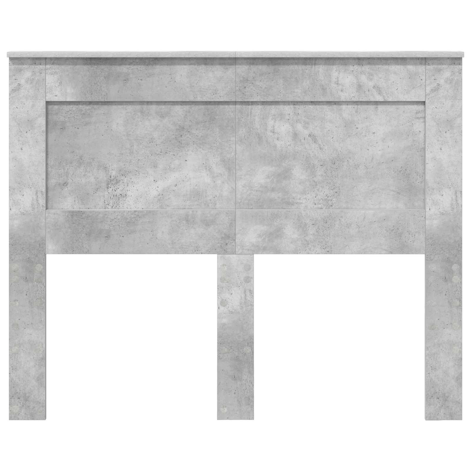 vidaXL Headboard Concrete Grey Engineered Wood 4