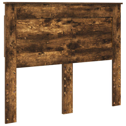 vidaXL Headboard Smoked Oak Engineered Wood 2