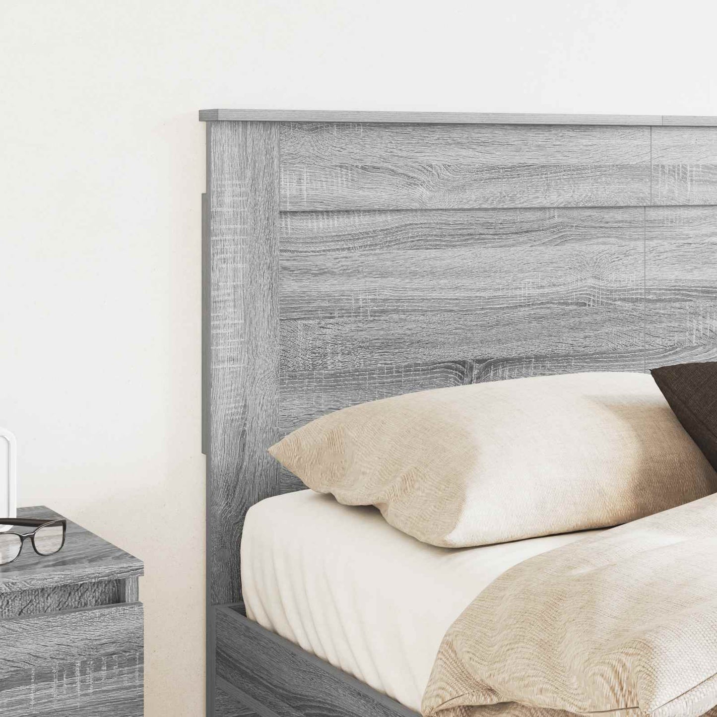 vidaXL Headboard Grey Sonoma Engineered Wood 3