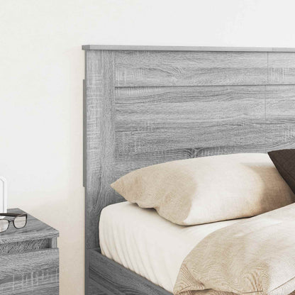 vidaXL Headboard Grey Sonoma Engineered Wood 3