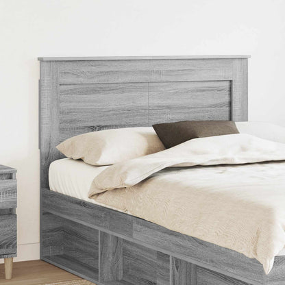 vidaXL Headboard Grey Sonoma Engineered Wood 1