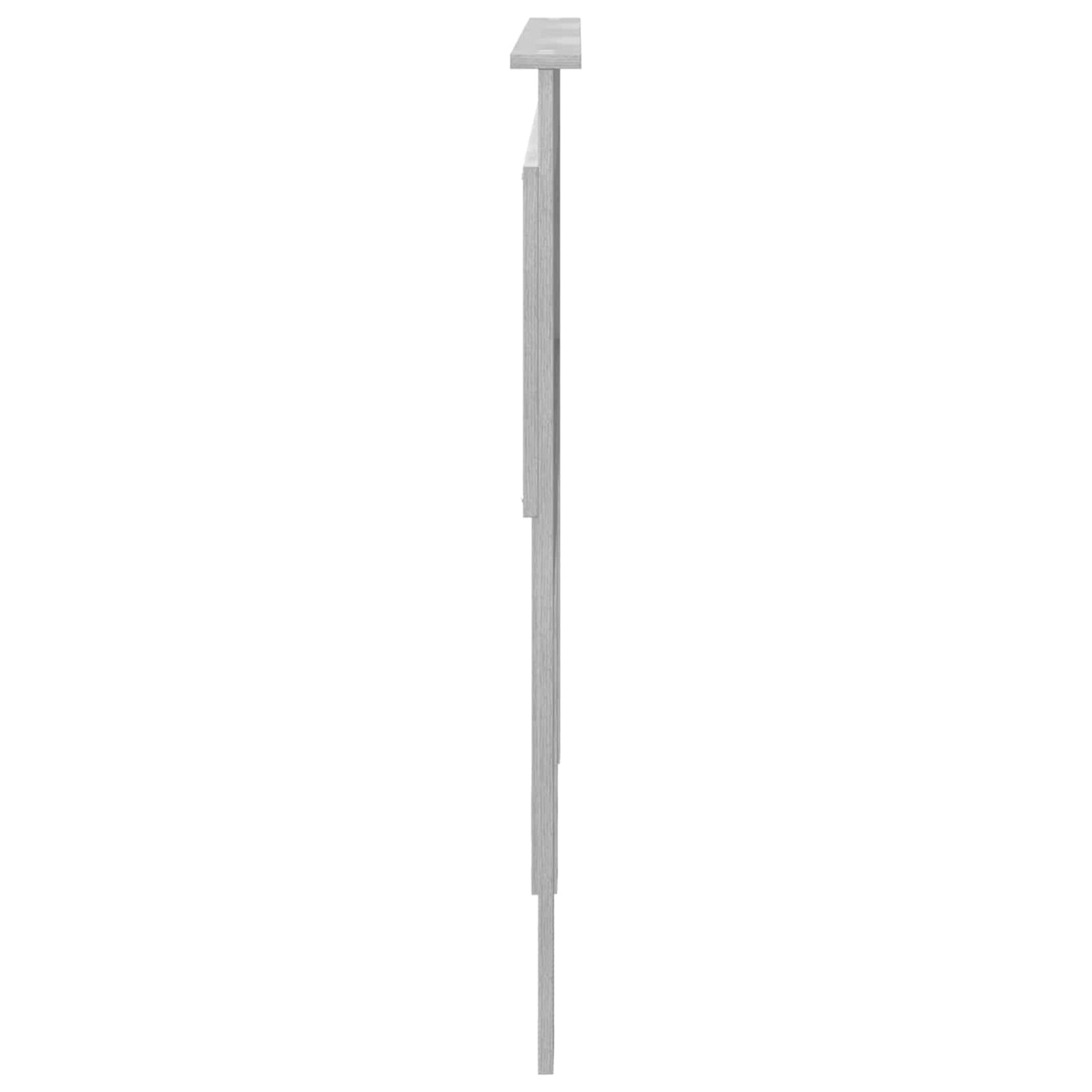 vidaXL Headboard Grey Sonoma Engineered Wood 5
