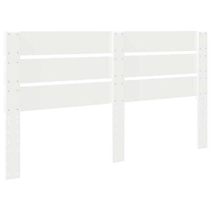 vidaXL Headboard White Engineered Wood 6