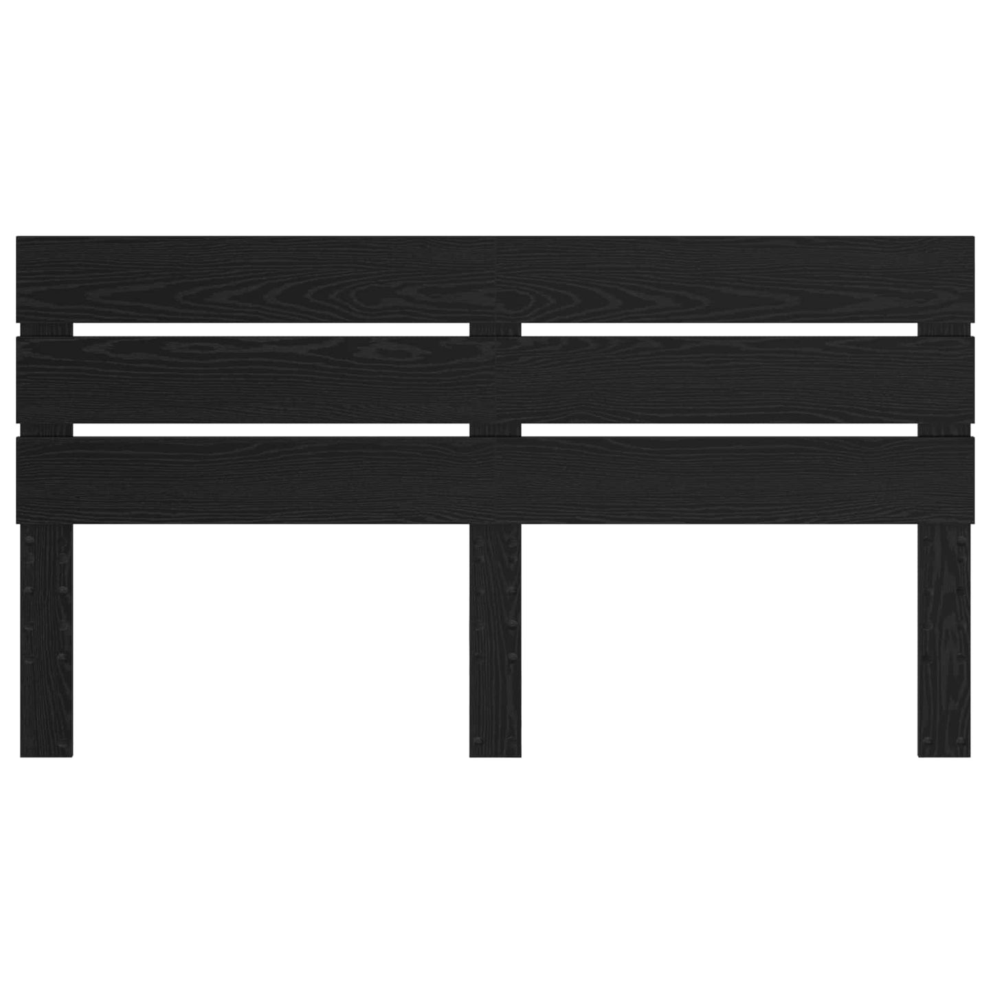 vidaXL Headboard Black Oak Engineered Wood 4