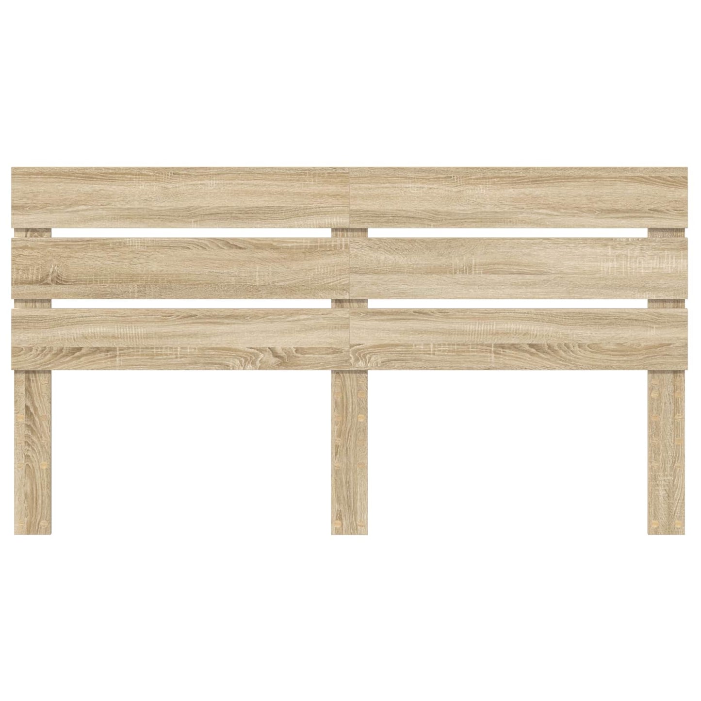 vidaXL Headboard Sonoma Oak Engineered Wood 4