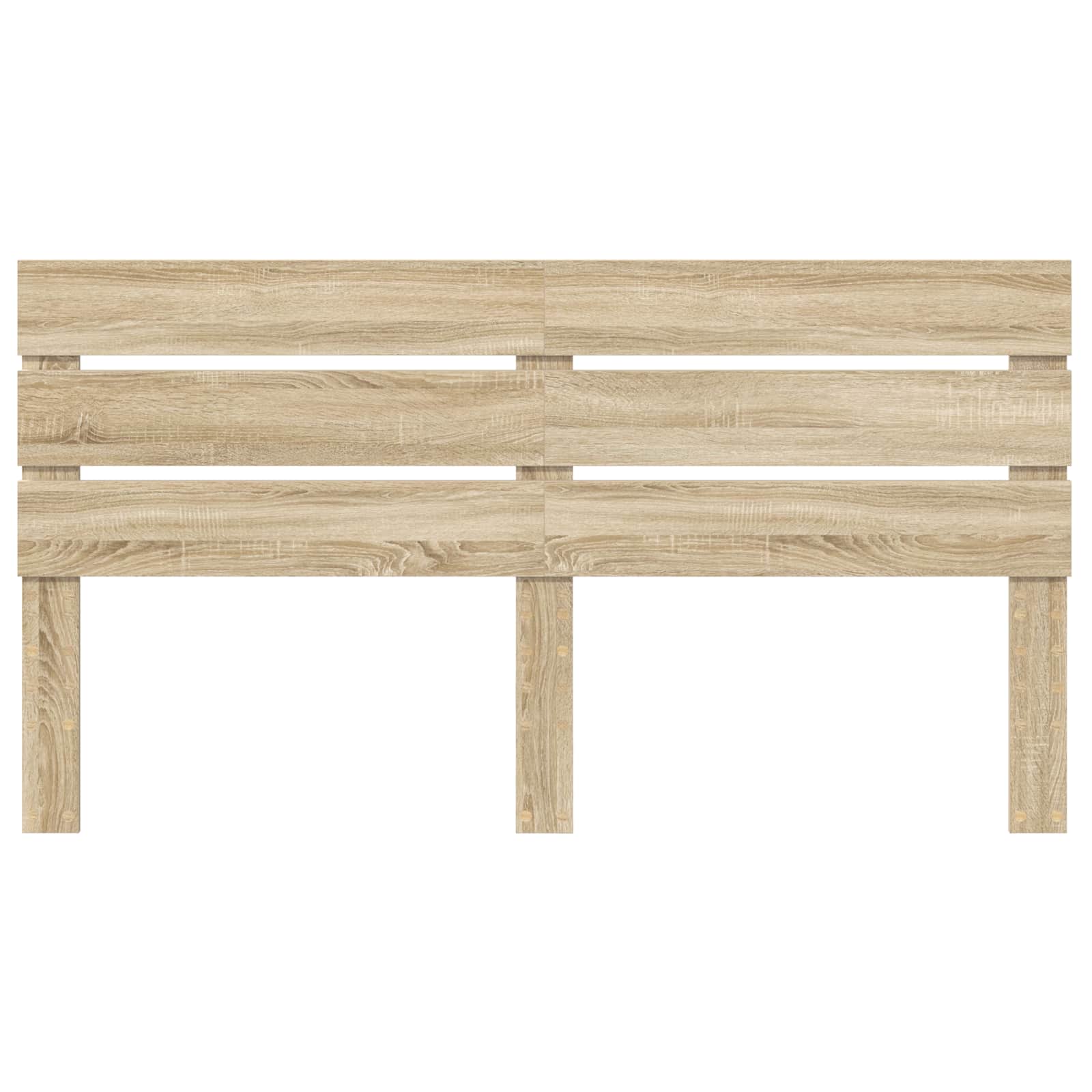 vidaXL Headboard Sonoma Oak Engineered Wood 4