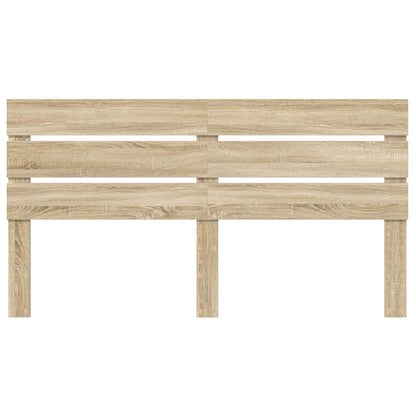 vidaXL Headboard Sonoma Oak Engineered Wood 4