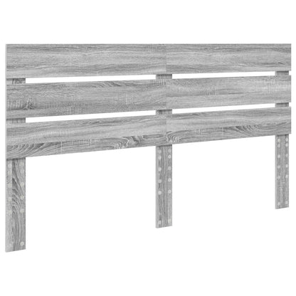 vidaXL Headboard Grey Sonoma Engineered Wood 2