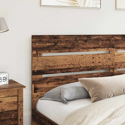 vidaXL Headboard Old Wood Engineered Wood 3