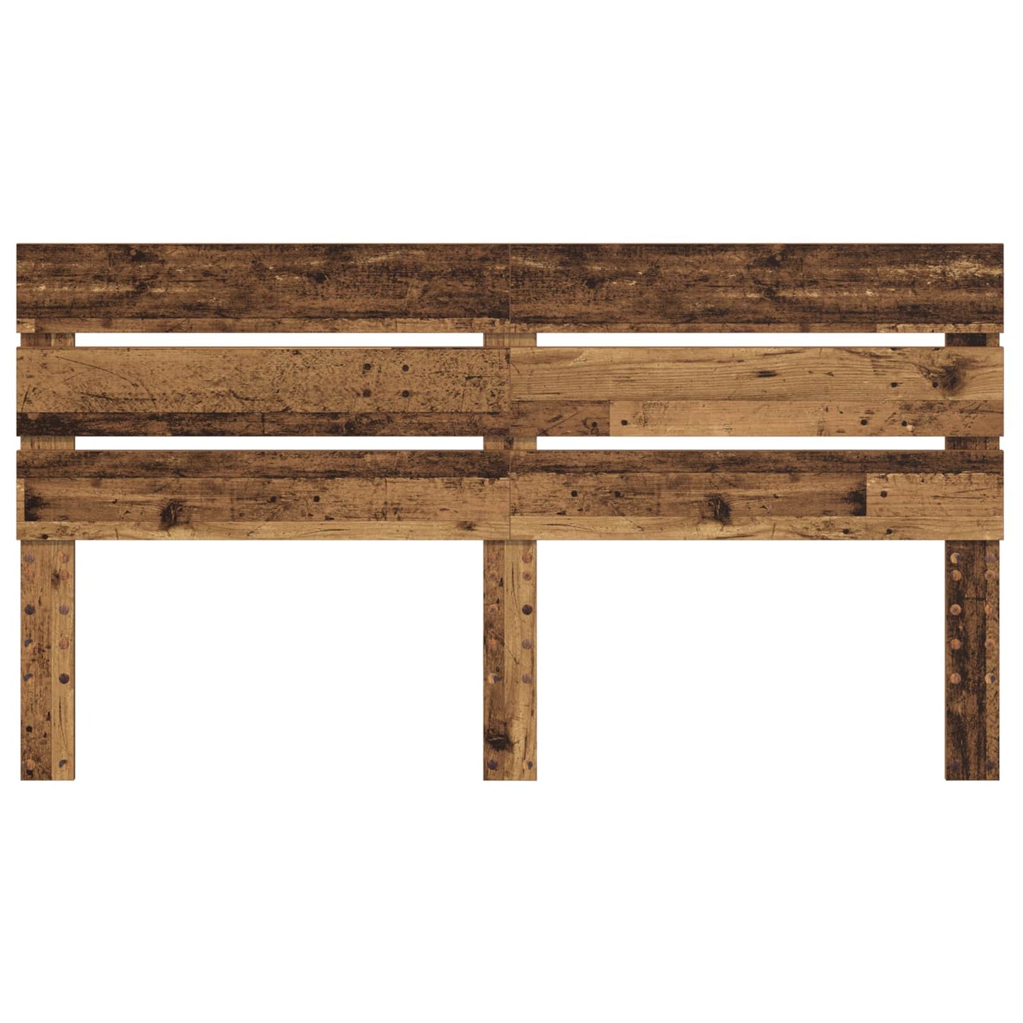 vidaXL Headboard Old Wood Engineered Wood 4