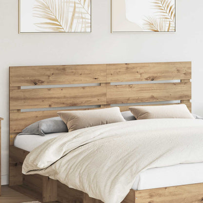 vidaXL Headboard Artisan Oak Engineered Wood 1