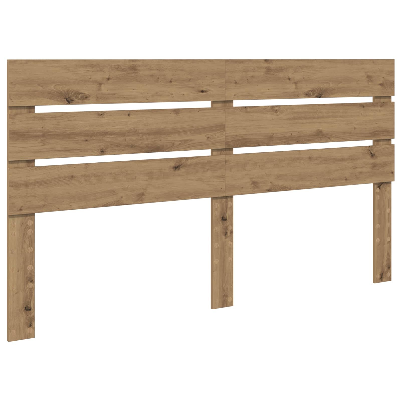 vidaXL Headboard Artisan Oak Engineered Wood 2