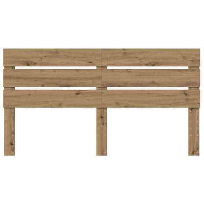 vidaXL Headboard Artisan Oak Engineered Wood 4