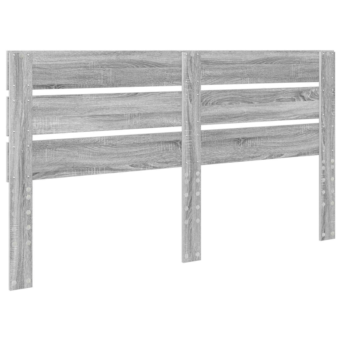 vidaXL Headboard Grey Sonoma Engineered Wood 6