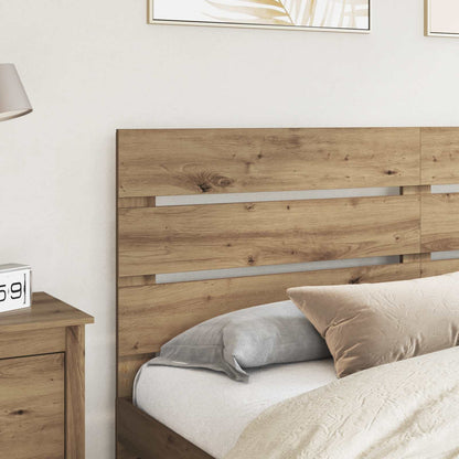 vidaXL Headboard Artisan Oak Engineered Wood 3