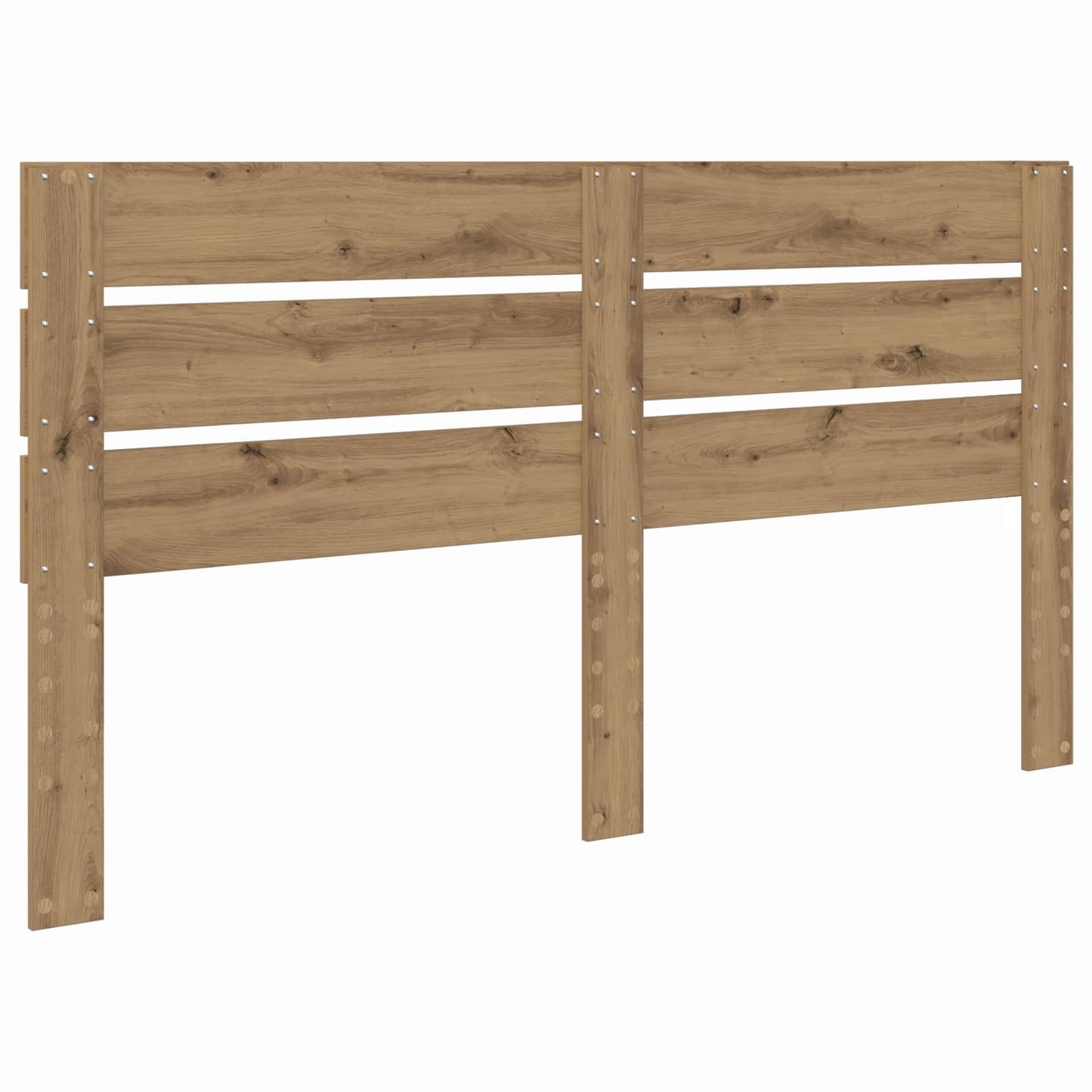 vidaXL Headboard Artisan Oak Engineered Wood 6