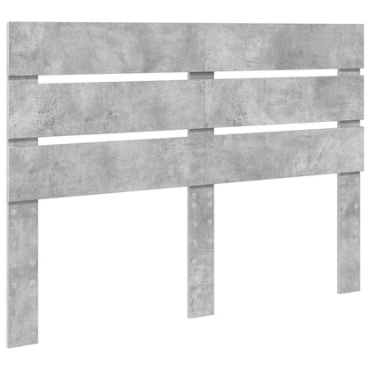 vidaXL Headboard Concrete Grey Engineered Wood 2