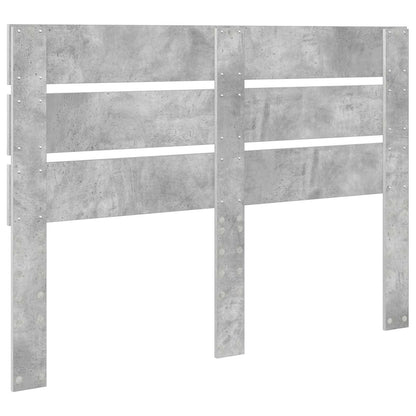 vidaXL Headboard Concrete Grey Engineered Wood 6