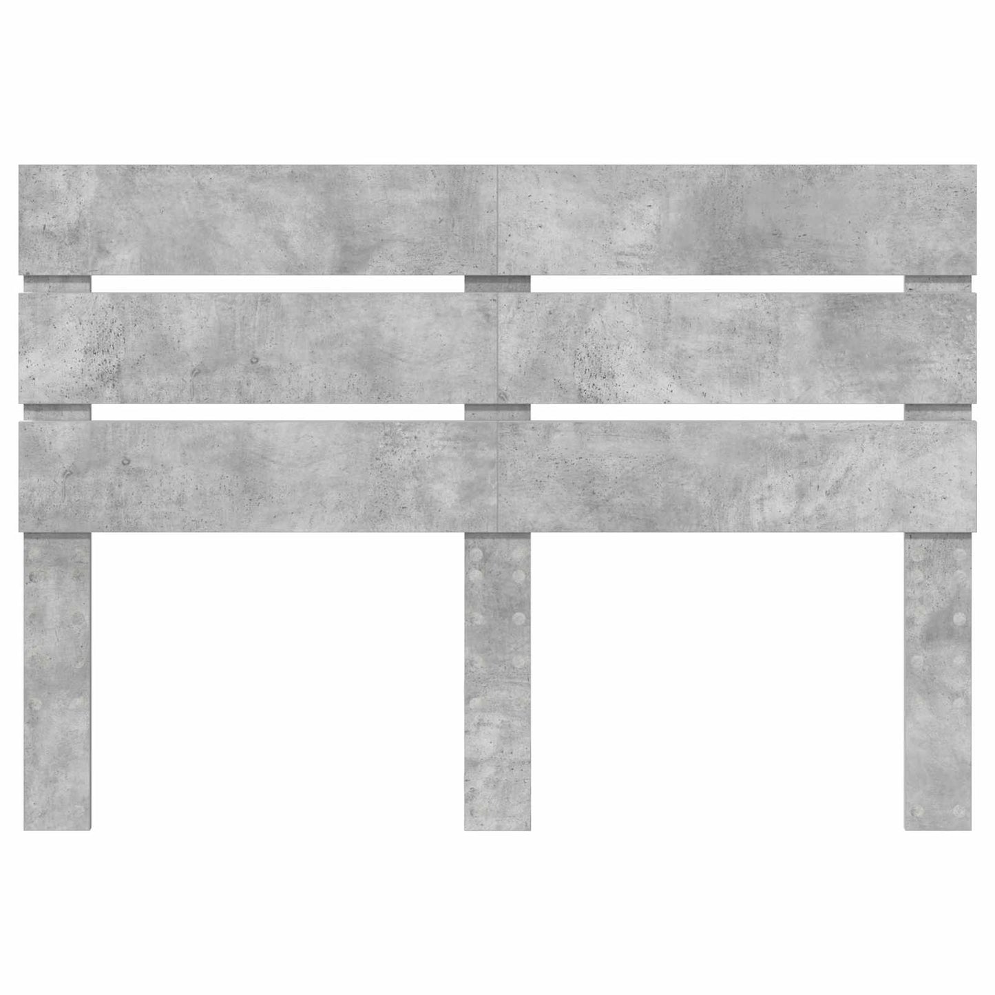 vidaXL Headboard Concrete Grey Engineered Wood 4