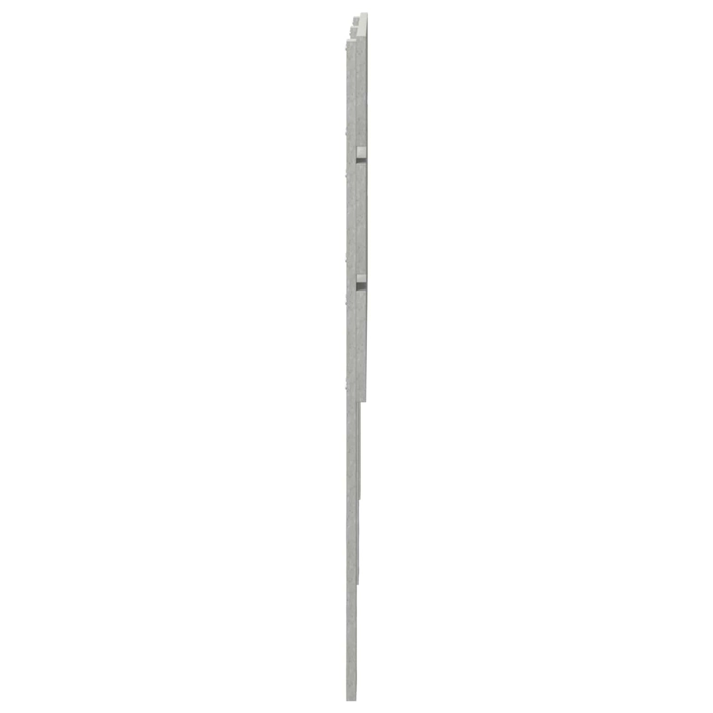 vidaXL Headboard Concrete Grey Engineered Wood 5