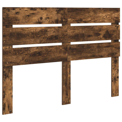vidaXL Headboard Smoked Oak Engineered Wood 2
