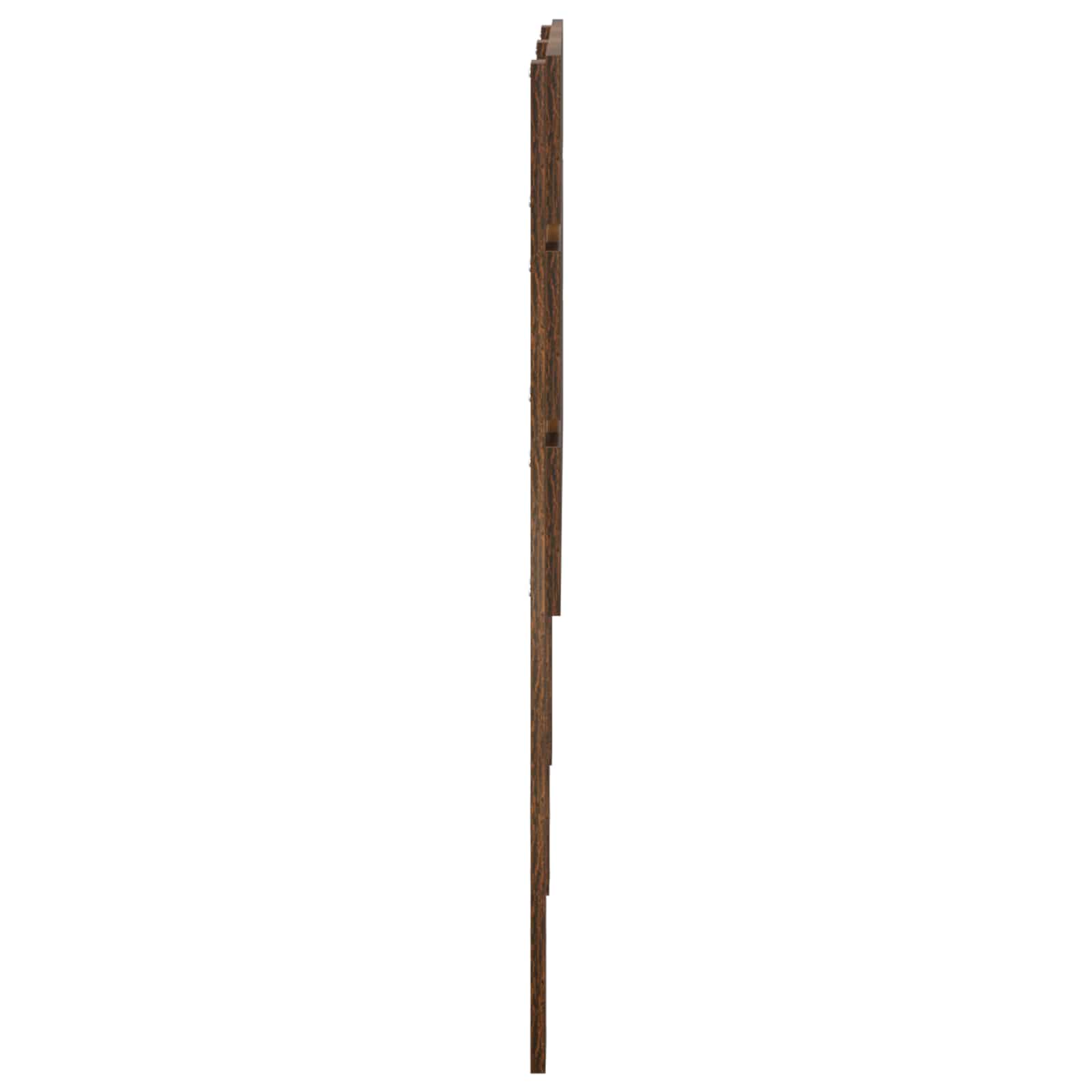vidaXL Headboard Smoked Oak Engineered Wood 5